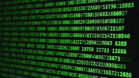 Computer Codes Stock Footage 303936617