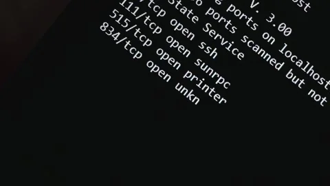 Computer Codes Stock Footage 303937737