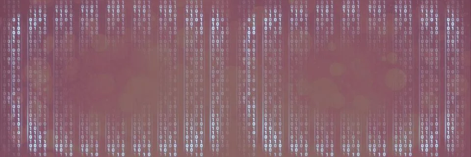 Computer codes processing over black flares background, technology and computer 스톡 사진