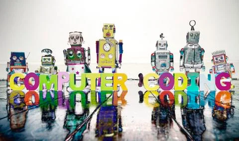 Computer coding  스톡 사진