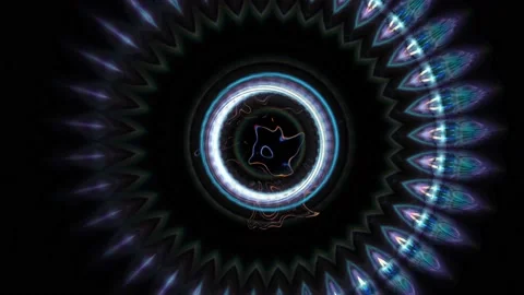 Computer color abstraction. Background. Effects. Screensaver for video. Intr Video stock 150479201