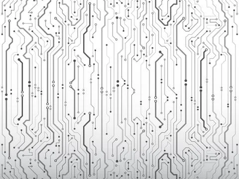 Computer communication cybernetic element. Circuit board vector illustration. イラスト素材