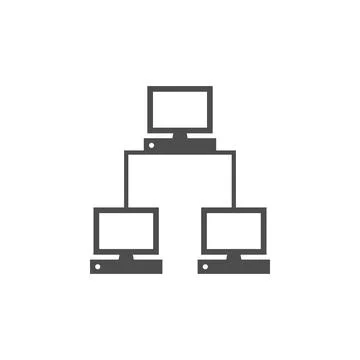 Computer communication icon. Elements of web icon. Premium quality graphic Stock Illustration