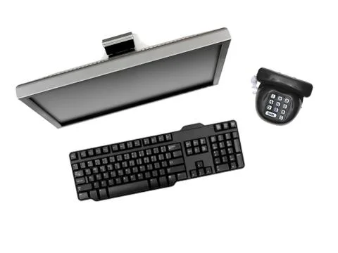 Computer components Stock Photos