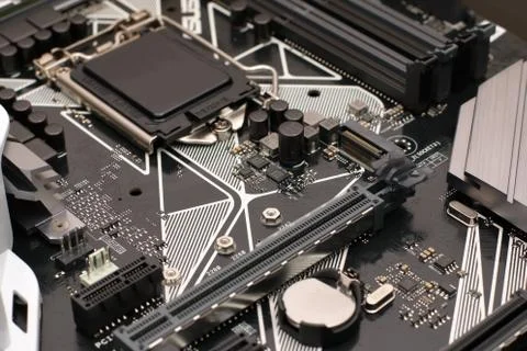 Computer components Stock Photos