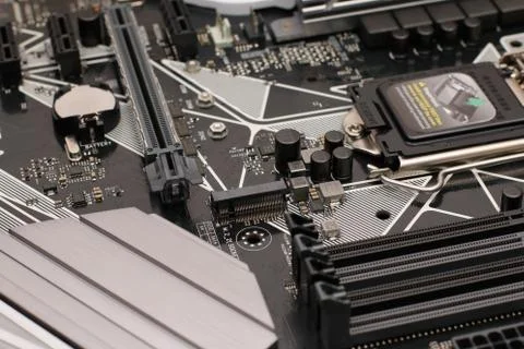 Computer components Stock Photos