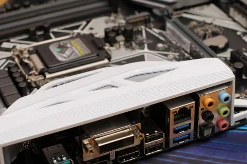 Computer components Stockfoto's