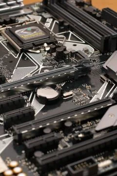 Computer components Stock Photos