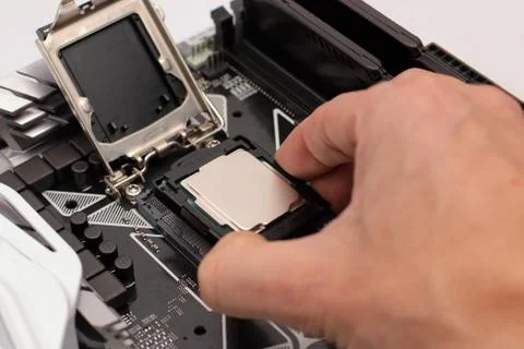 Computer components Stock Photos