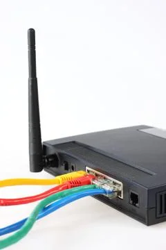 Computer connections Stock-Fotos