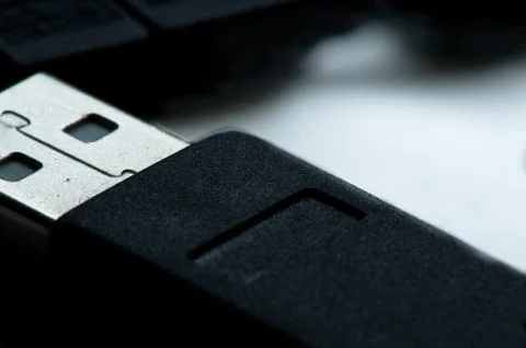 Computer connector Stock Photos