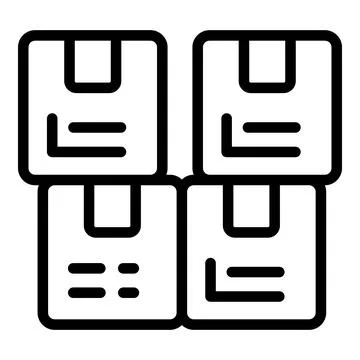 Computer control icon outline vector. Digital supplier Stock Illustration