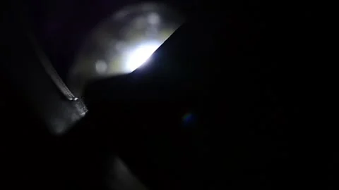 Computer cooler with blue LED light Stock Footage 150305188