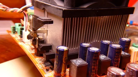 Computer cooler Video stock 116757726