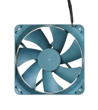 Computer cooling fan Stock Photos