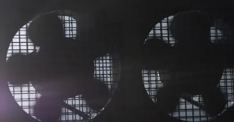 Computer cooling fans close up 動画素材 76236589