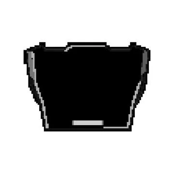 Computer cooling pad pixel art vector illustration Stock-Illustration