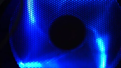 Computer CPU Cooling Fans Video stock 163262495