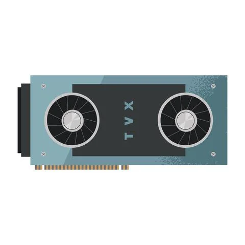 Computer cpu icon Stock Illustration