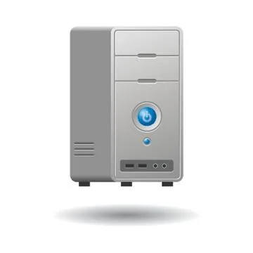 Computer Cpu 스톡 일러스트