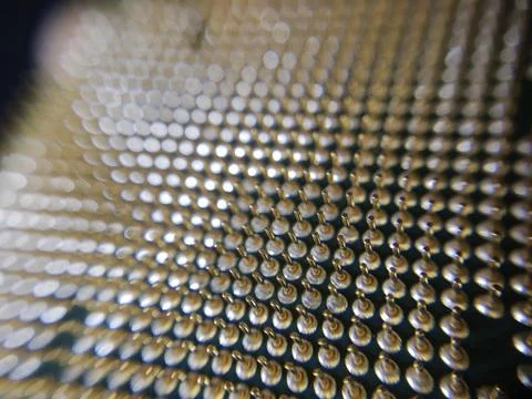 Computer cpu processor chip on circuit board ,motherboard background 스톡 사진