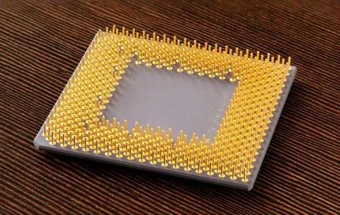 Computer cpu processor chip 写真素材