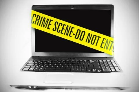 Computer crime Stock Photos