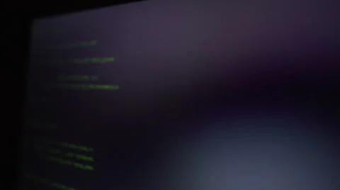 Computer criminal hacking website, successful attempt, access granted on screen Stock Footage 67591191