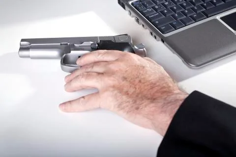 Computer criminal Stock Photos