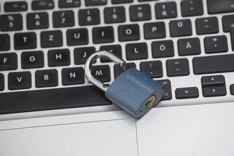 Computer cryptography and encryption technology, cyber security in the dig... Stock-Fotos