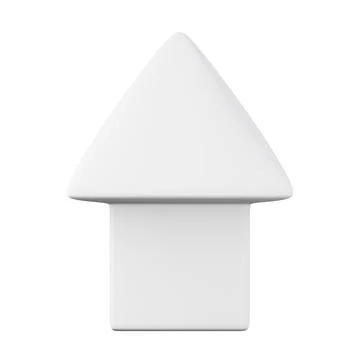 Computer cursor arrow high quality 3D render illustration. Navigation and Stock Illustration