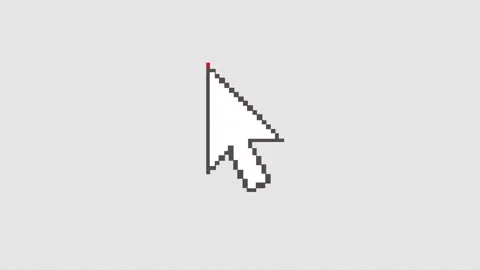 Computer Cursor Click Icons And Pointer Set 06 Motion Graphics Vídeos de archivo 310421014