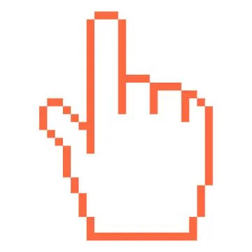Computer Cursor Hand Indicator Sign イラスト素材