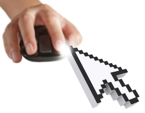Computer cursor Stock Illustration