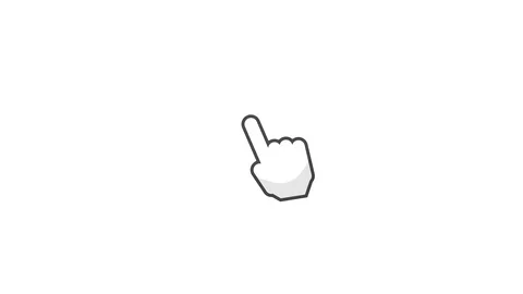 Computer Cursor Pointer Icon Stock Footage 107519277