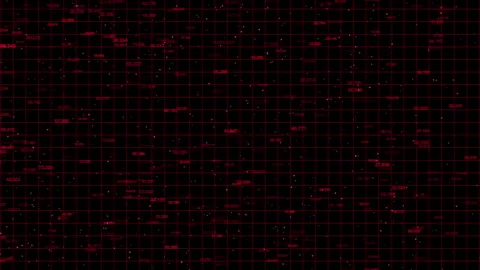 Computer Data And Number Moving, Computer Technology Data Video Animated Stock Footage 338322473