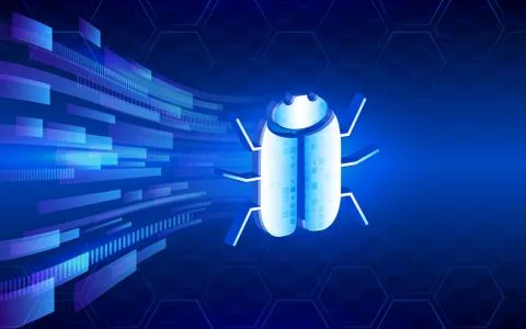 Computer data defense. Global network security. Stock Illustration