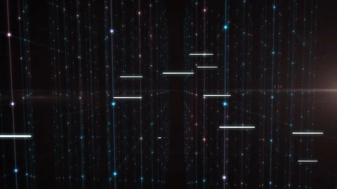 Computer Data of Digital Circuit Concept Video stock 101072785