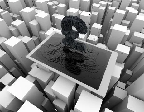 Computer data, electronic technology, GBP Illustrazione stock