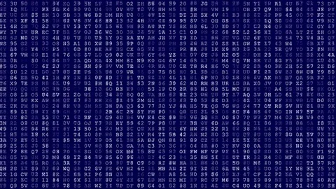 Computer Data Error Stock Footage 79504697