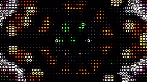 Computer Data Flow Kaleidoscope Stock Footage 314562661