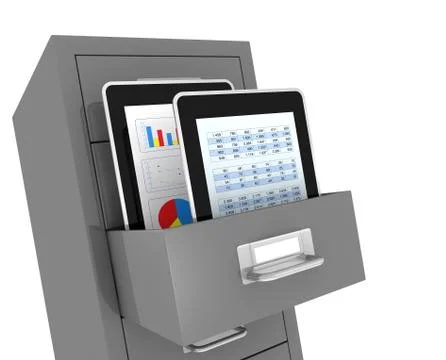 Computer data Stock Illustration