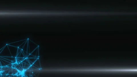 Computer data network cyberspace on sunny sky time lapse background. Abstract Stock Footage 113124829