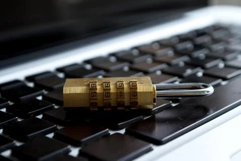 Computer data security Stock Photos