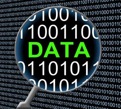  Computer Data Showing Online Database And Knowledge Stock Illustration