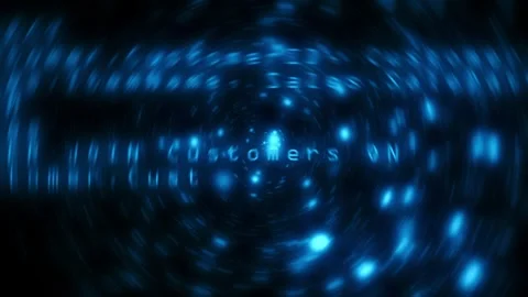 Computer database code on blue light background Stock Footage 336957273