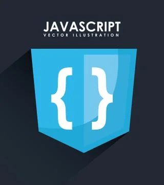 Computer design over black background vector illustration Illustrazione stock