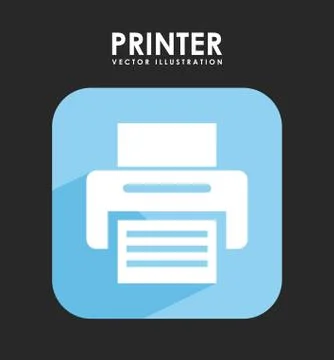 Computer design over black background vector illustration Illustrazione stock