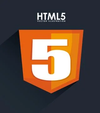 Computer design over blue background vector illustration Stockillustratie