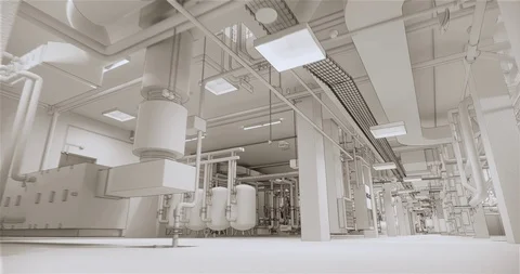 Computer design of utilities at BIM technology 库存影片 116788050